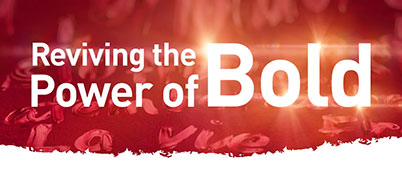 Reviving the power of bold header image